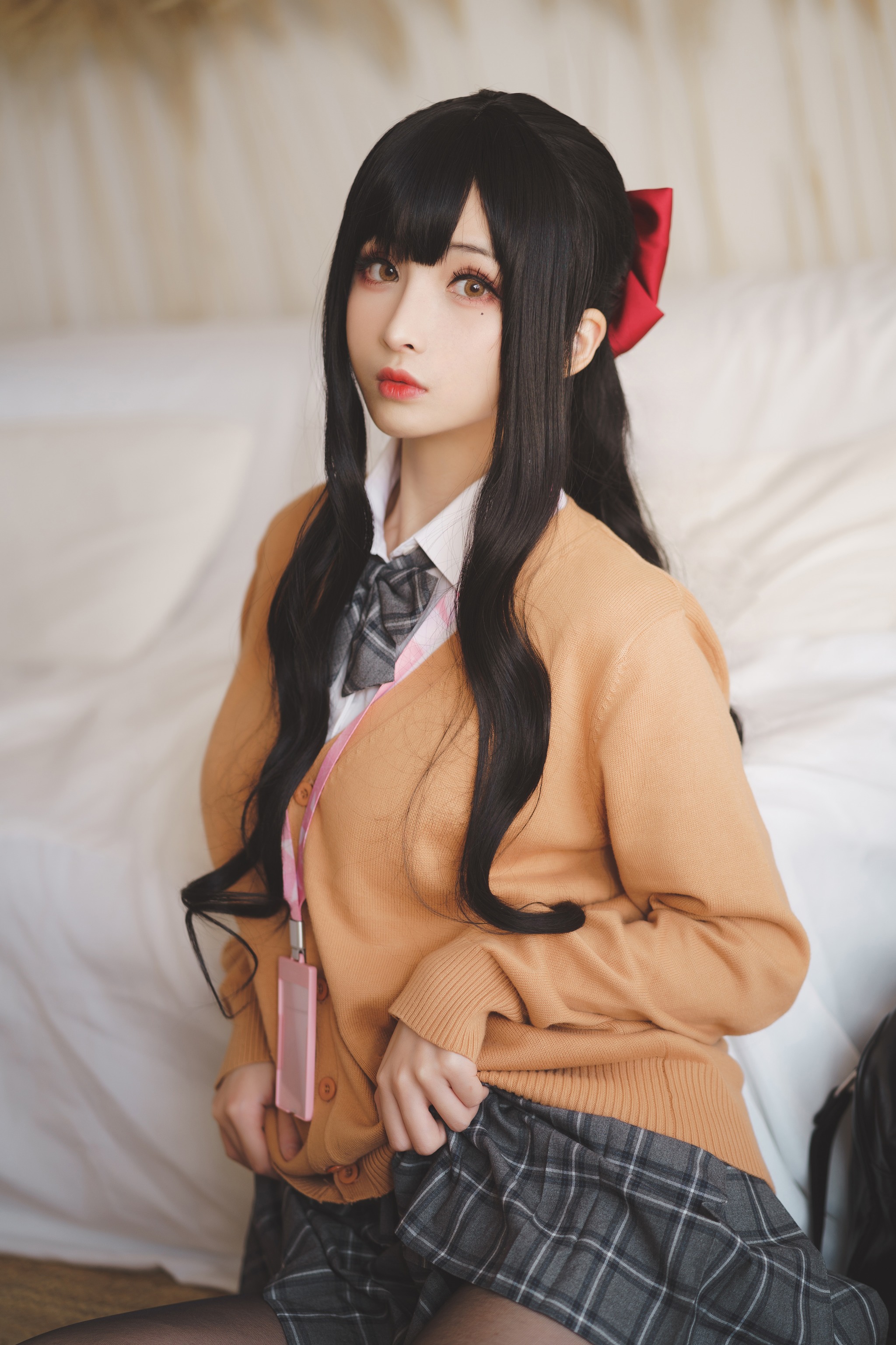 rioko凉凉子 - NO.055 放课后的学姐 [50P]-XikXak